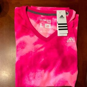 Adidas Climalite Ultimate Tee Hot Pink Size: Woman’s Large